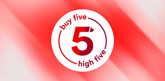 logo buy five high five