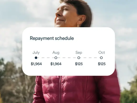 Exemple of repayment schedule