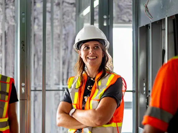 Kelly Braun, co-owner of Kraun Electric