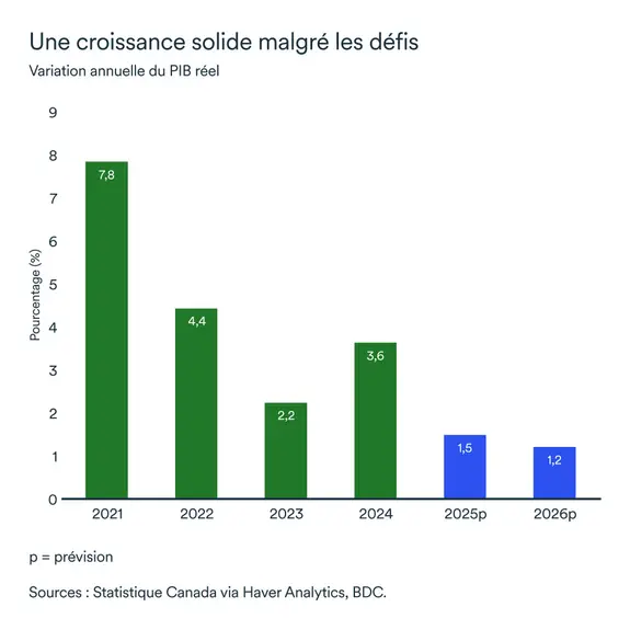 Graphique LÉM novembre 2025 : Île-du-prince-Édouard PIB réel