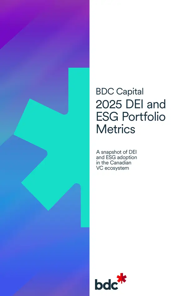 BDC Capital 2025 DEI and ESG Portfolio Metrics 